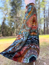 Load image into Gallery viewer, Women’s XL Geode Maxi Skirt in ‘Rooster’
