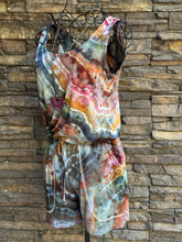 Load image into Gallery viewer, Women’s XS Geode Shorts Romper in ‘Pinto Sage &amp; Teal’

