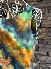Load image into Gallery viewer, Women’s Small Pact Organic Cotton Geode Skater Dress with Pockets in ‘Rainforest Jasper’
