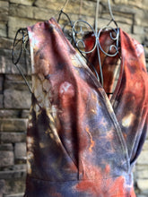 Load image into Gallery viewer, Women’s Medium Geode Dressy V-Neck Jumpsuit with Pockets in ‘Phoenix Rising’
