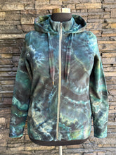 Load image into Gallery viewer, Custom Pact Zip Up Geode Hoodie in ‘Moss Agate’ for Chris
