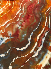 Load image into Gallery viewer, Women’s XXL Geode Kimono Style Dress in ‘Golden Hour’
