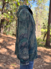 Load image into Gallery viewer, Men’s XXL Geode Zip Up Hoodie in ‘Moss Agate’
