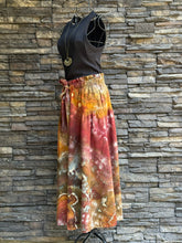 Load image into Gallery viewer, Women’s Medium Geode Tie-Waist Midi Skirt in ‘Rustic Rainbow’
