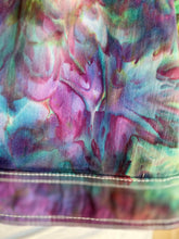 Load image into Gallery viewer, Women’s 3X Ice Dyed Denim Jacket in ‘Northern Lights’
