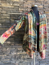 Load image into Gallery viewer, Custom Reverse Geode Athleta Cardigan for Maria
