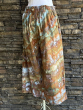 Load image into Gallery viewer, Custom Spiral T-Shirt in ‘Bird Song’ &amp; Linen Cropped Pants for Monika
