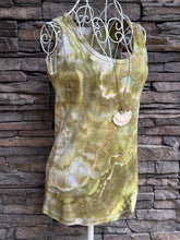 Load image into Gallery viewer, Women’s Medium Geode Tank Top in ‘Olive Grove’
