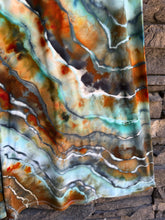 Load image into Gallery viewer, Women’s Medium Geode Wide-Leg Palazzo Pants in ‘Boulder Turquoise’
