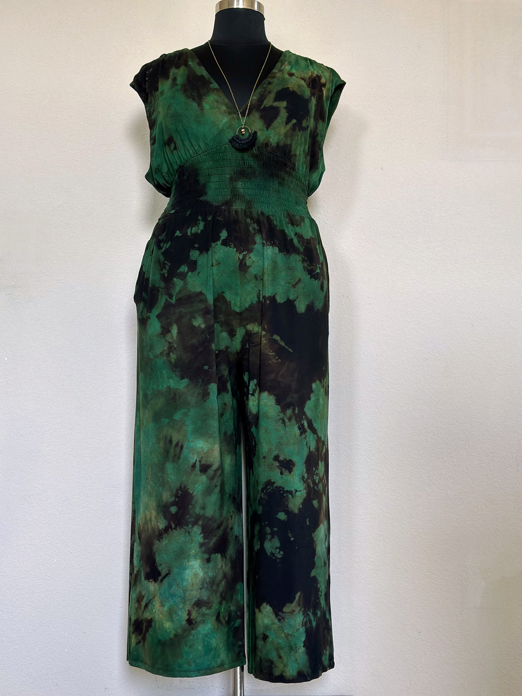 1st Payment for Denise’s Reverse Dyed Jumpsuit in ‘Evergreen’