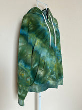 Load image into Gallery viewer, Women’s Large Twist Zip Up Hoodie in ‘Pine Barrens’
