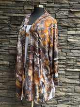 Load image into Gallery viewer, Custom Geode Athleta Hooded Cardigan with Thumbholes &amp; Pockets in ‘Walls of the Cave’ for Jamie
