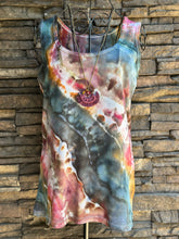 Load image into Gallery viewer, Women’s Large Geode Tank Top in ‘Pinot Sage &amp; Teal’
