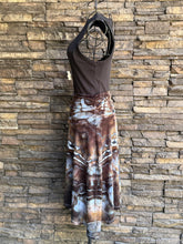 Load image into Gallery viewer, Women’s Medium Geode Asymmetrical Draped Midi Skirt in ‘Smoky Jasper’
