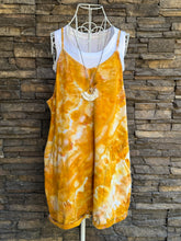 Load image into Gallery viewer, Women’s Medium Harem Shorts Romper with Pockets in ‘Morning Sunshine’
