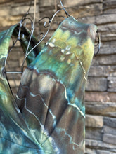 Load image into Gallery viewer, Women’s Large Geode Dressy V-Neck Jumpsuit with Pockets in ‘Moss Agate’
