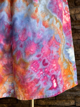 Load image into Gallery viewer, Women’s XXL Geode V-Neck Short Sleeve Linen/Rayon Babydoll Dress with Pockets in ‘Bird Song’
