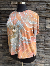 Load image into Gallery viewer, Women’s 3X Geode Super Soft Modal T-Shirt in ‘Blush Oasis’
