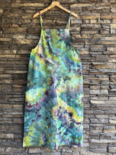 Load image into Gallery viewer, Women’s Medium Geode Wide-Leg Cotton Jumpsuit in ‘Forest Fairy’
