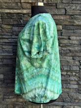 Load image into Gallery viewer, Women’s 3X Cotton/Modal Spiral T-Shirt in ‘Emerald Mist’
