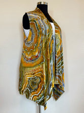 Load image into Gallery viewer, Women&#39;s 1X Bumblebee Jasper Geode Drape Vest
