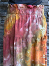 Load image into Gallery viewer, Women’s Medium Geode Tie-Waist Midi Skirt in ‘Rustic Rainbow’
