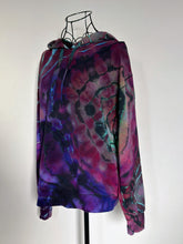 Load image into Gallery viewer, Women’s Small Reverse Geode Hoodie in ‘Galaxy’
