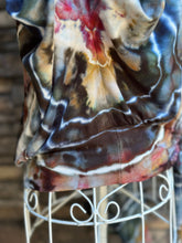 Load image into Gallery viewer, Women’s Small (can fit a medium too) Geode Bell Sleeved Kimono Wrap Top with Tie in ‘Pinot Sage’
