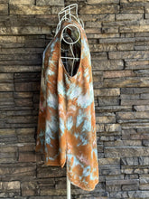 Load image into Gallery viewer, Women’s Large V-Neck Chambray Tank Top in ‘Wild Thing’
