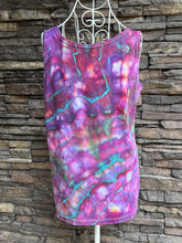 Load image into Gallery viewer, Women’s Large Geode 100% Cotton Tank Top in ‘Northern Lights’
