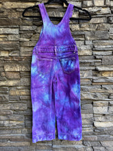 Load image into Gallery viewer, Youth XS (4/5) Denim Overalls in ‘Cosmic’
