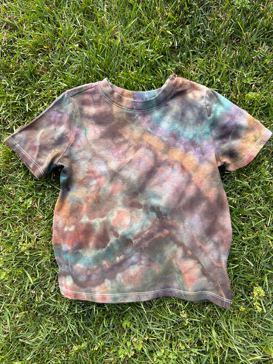 Toddler 5T Upcycled Geode T-Shirt in ‘Starling‘