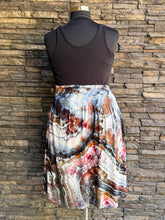 Load image into Gallery viewer, Women’s XL Geode Skirt with Ruched Waistband &amp; Pockets in ‘Pinot Sage’
