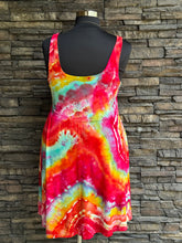 Load image into Gallery viewer, Women’s XL Geode Square Neck Dress with Pockets in ‘Tropical Daydream’
