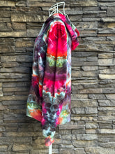 Load image into Gallery viewer, Women’s Small Geode Upcycled Zip Up Hoodie in ‘Bohemian Rhapsody’
