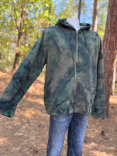 Load image into Gallery viewer, Men’s XXL Geode Zip Up Hoodie in ‘Moss Agate’
