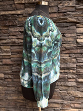 Load image into Gallery viewer, Custom Off Shoulder Sweatshirt in ‘Moss Agate’ for Ashley
