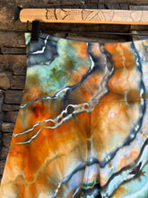 Load image into Gallery viewer, Custom Geode Palazzo Pants in ‘Boulder Turquoise’ for Ashley
