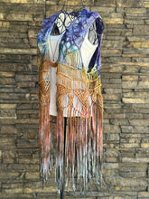 Load image into Gallery viewer, Custom Crocheted Fringe Vest for Kat

