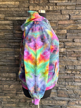 Load image into Gallery viewer, Custom Zip Up Hoodie in ‘Cosmic Eyes’ for Justine
