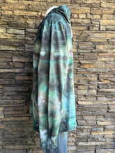 Load image into Gallery viewer, Custom Geode Zip Up Hoodie in ‘Moss Agate’ for Ashley
