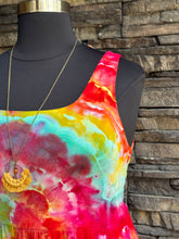 Load image into Gallery viewer, Women’s XL Geode Square Neck Dress with Pockets in ‘Tropical Daydream’
