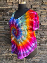 Load image into Gallery viewer, Custom V-Neck Spiral T-Shirt for Lanette
