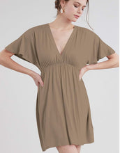 Load image into Gallery viewer, Women’s XL Geode Kimono Style Dress in ‘Turkey Tail Mushroom’
