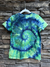 Load image into Gallery viewer, Youth XS (4/5) Spiral T-Shirt in ‘Blue Lagoon’
