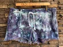 Load image into Gallery viewer, Women’s Size 16 (XXL) Pull-on Short with Drawstring &amp; Raw Hem in ‘Dreamy Nights’
