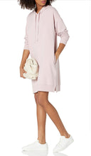 Load image into Gallery viewer, Women’s Small Hoodie Dress in ‘Brushed Steel’
