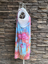 Load image into Gallery viewer, Women’s Large Geode Harem Shorts Romper Jumpsuit with Back Pocket in ‘Bird Song’
