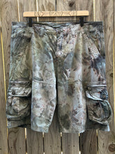 Load image into Gallery viewer, Men’s Size 36 Ice Dyed Cargo Shorts in ‘Pewter’
