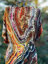 Load image into Gallery viewer, Custom Reverse Geode Surplice Maxi Dress for Mary
